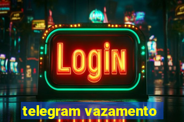 telegram vazamento